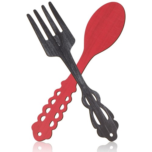 Pcs large fork spoon - large,