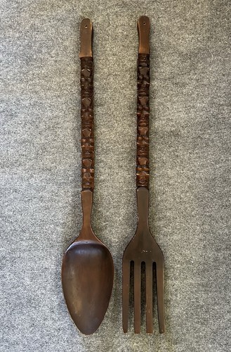 Vintage tiki totem - tiki, hand